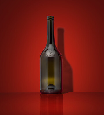 0,75 Liter Mehrweg Flasche der Wein-Mehrweg eG.
