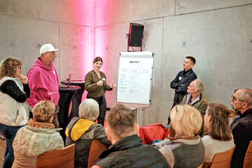 Nach drei spannendenImpulsvortrgen wurden im Workshop gemeinsam kreative Ideen und innovativeAnstze erarbeitet.