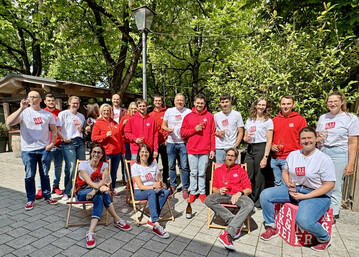 Das Frank & Frei Team in Mnchen.