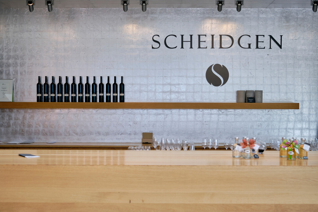 Die Vinothek des Weinguts Scheidgen – eine besondere Vinothek am Mittelrhein.