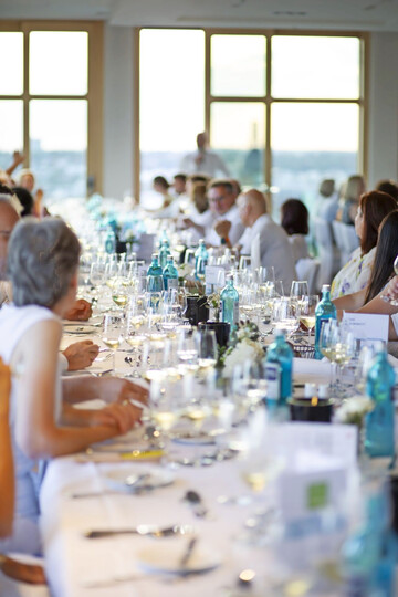 Das Galadinner der „Weißen Rieslingsnacht“ fand im Heilbronner Parkhotel statt.