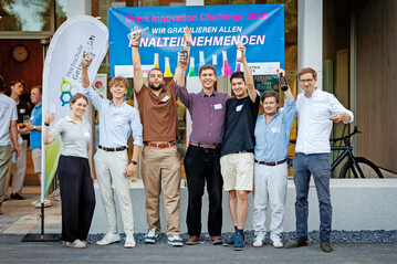 Die Finalistinnen und Finalisten der Drink Innovation Challenge 2025.