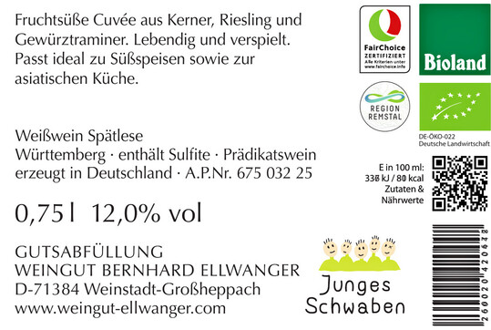 <b>Remstal kommt aufs Weinetikett: Das Weingut Bernhard Ellwanger zeigt sein Bekenntnis zur Region.</b>