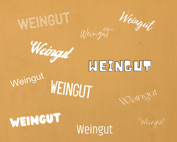 Ein Wort, viele verschiedene Eindrcke. Auch Schriftarten beeinflussen neben dem Stil der Kommunikation die Markenwahrnehmung. 