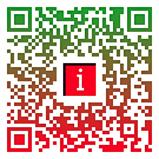 Mit dem QR-Code gehts zum Meldeportal ISIP.