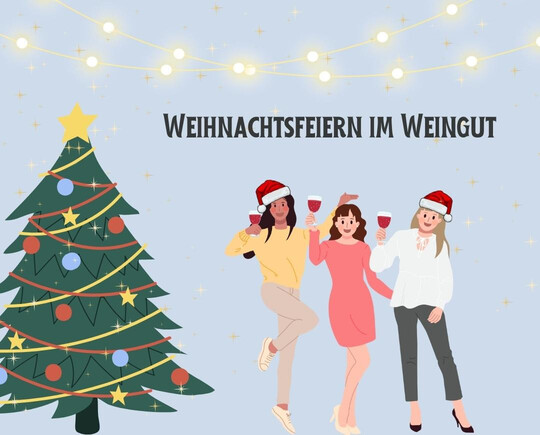 Events wie Weihnachtsfeiern im Weingut sollten frhzeitig beworben werden. 