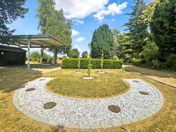 Der Friedwingert im rheinhessischen Dautenheim bei Alzey begegnet neuen Bedrfnissen in der Begrbniskultur.