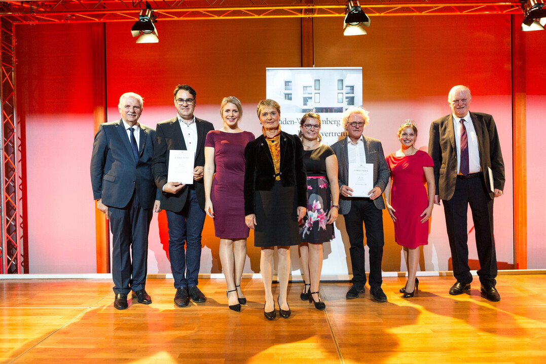 Empfnger des Staatsehrenpreises Weinbau 2019: Weinmanufaktur Gengenbach-Offenburg eG, Gengenbach Weingut Sonnenhof, Vaihingen/Enz.