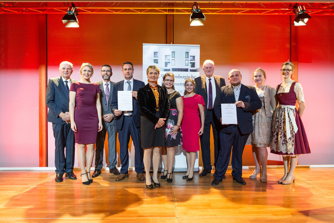 Empfnger des Staatsehrenpreises Weinbau 2019: Weingrtner Stromberg-Zabergu, Brackenheim; Weinmanufaktur Gengenbach-Offenburg eG, Gengenbach.