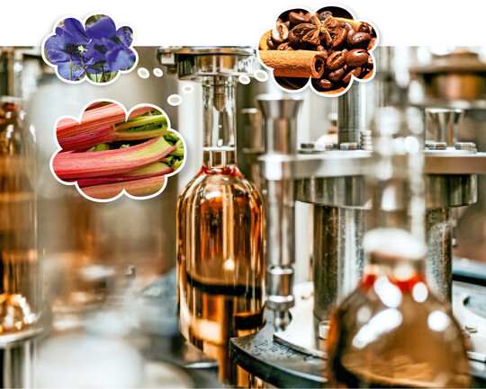 Aromastoffe reichern sich in den Dichtungen der Abf�ll�anlagen an. Ohne korrekte��� Reinigung der Anlage��� k�nnen sie in den danach abgef�llten Weinen ungewollt auftauchen.