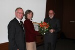 Peter Morio-Preisverleihung 2014 (von li: Dr. Reinhard Töpfer, Frau Dr. Erika Maul, Prof. Rolf Blaich)