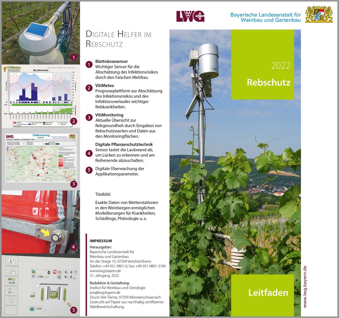 Im aktuellen Rebschutz-Leitfaden der LWG gibt es viele Empfehlungen und Informationen.