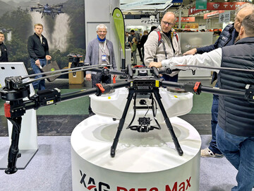 Faszinierend � die gro�en Agrardrohnen auf der Agritechnica in Hannover.