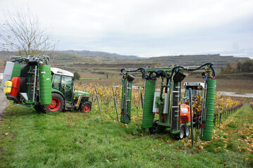 Mit Recyclingtechnik lsst sich Pflanzenschutzmittel und damit bares Geld sparen.