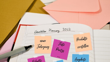 Ein Newsletter hilft vor allem, um in Kontakt zu bleiben und Vertrauen zu schaffen. 