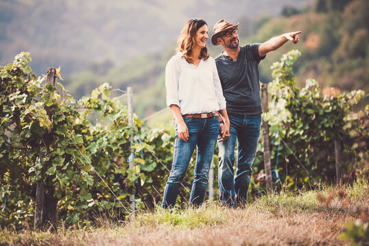 Das Winzerpaar Ehrmann startete mit dem 2019er-Jahrgang.