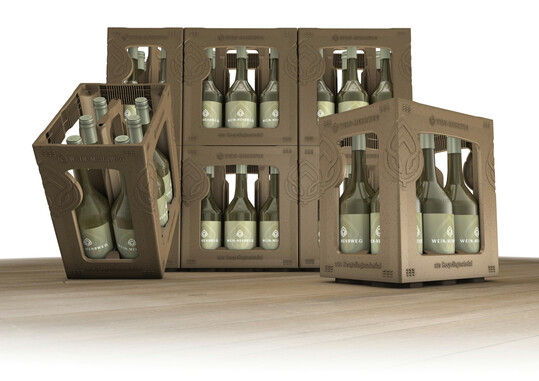 Neu vorgestellt hat in diesem Zuge die Wein-Mehrweg eG ihren neuen 0,75-Liter-Pool-Mehrwegkasten.