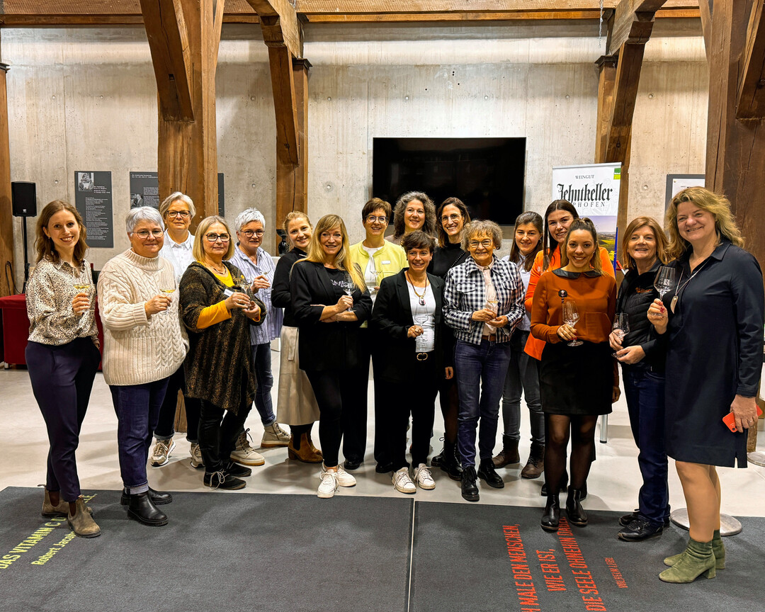 Weinfrauenpower im Wrzburger Kulturspeicher.