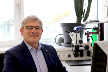 Prof. Dr. Jrgen Gross leitet seit Mrz 2024 das JKI-Institut fr Pflanzenschutz in Obst- und Weinbau am Standort Dossenheim.