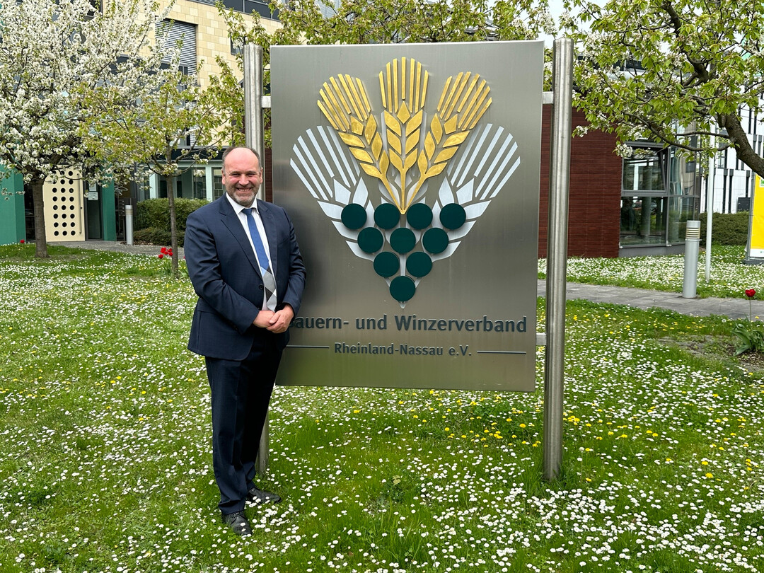 Marco Weber ist neuer Prsident des Bauern- und Winzerverbandes Rheinland-Nassau.