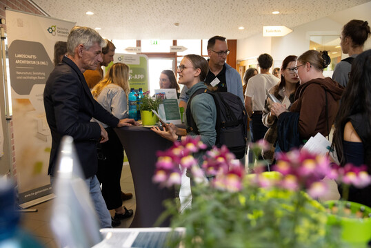 Rund 250 Interessierte kamen zum Studieninfotag nach Geisenheim. 