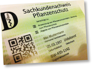 Sachkunde-Inhaber mssen regelmig Fortbildungen besuchen.