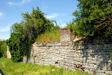 Hecken und Trockensteinmauern bieten Lebensraum fr Ntzlinge, Vgel und zahlreiche andere Arten.