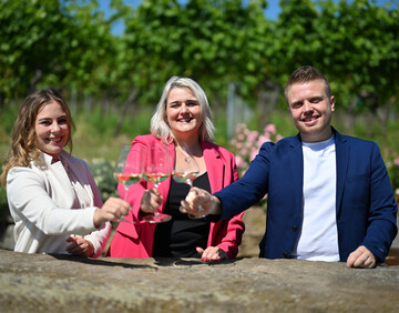 Die Pflzer Weinhoheiten heien ab sofort Pfalzweinbotschafter.
