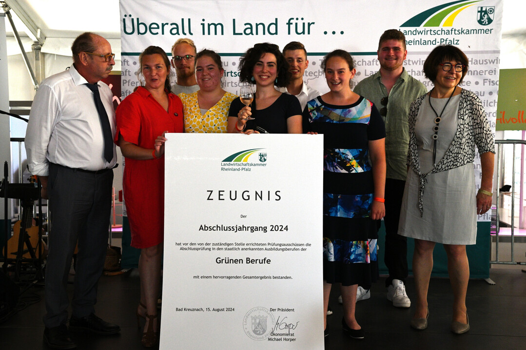 24 Winzer-Absolventen stammen aus der Mosel-Region.