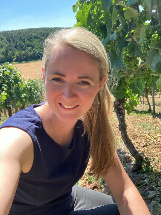 Michaela Wille vom Winzerhof Wille aus Dittwar in Baden konnte sich den zweiten Platz sichern.