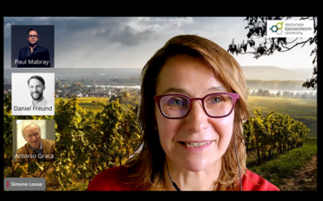 Drei internationale Experten aus verschiedenen Bereichen der Weinbranche diskutierten beim ersten ProWein Business Talk, wie der Sektor von der Digitalisierung profitieren kann. 