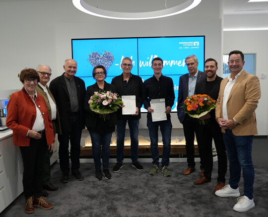 Die Wrdigung der Preistrger des Rheingauer Volksbank Preis 2024.