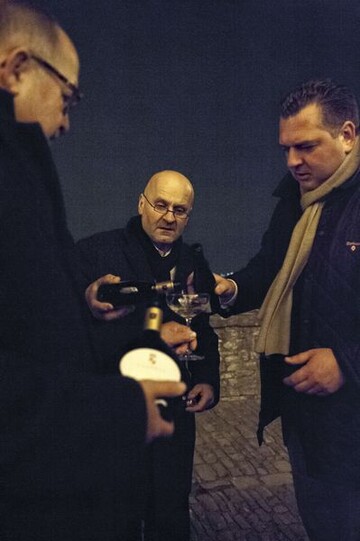 Von links: Horst Sauer (Weingut Horst Sauer), Karl-Heinz Rebitzer (Frstlich Castellsches Domnenamt und Markus Schoebel