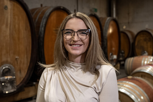 Lisa Schmid stammt aus einer Winzerfamilie in Besigheim.