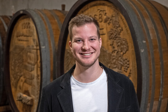 ber seine Freunde wurde Moritz Ocker von der Faszination fr Wein ergriffen.