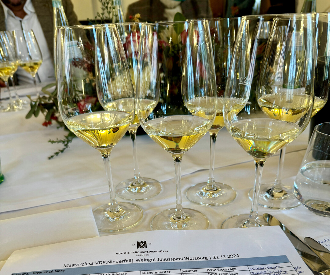 Masterclass-Verkostung mit Schatzkammerweinen der VDP.Weingter. 