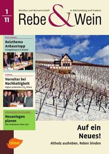 Cover Rebe & Wein 01/2011