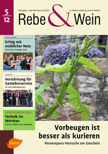 Cover Rebe & Wein 05/2012