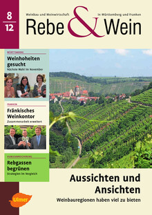Cover Rebe & Wein 08/2012