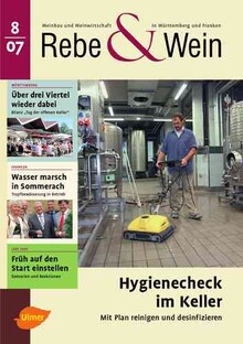 Cover Rebe & Wein 08/2007