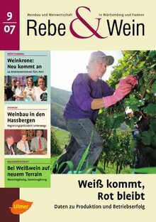 Cover Rebe & Wein 09/2007
