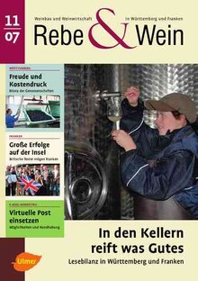 Cover Rebe & Wein 11/2007