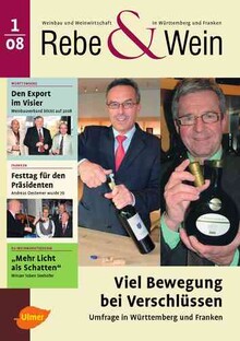 Cover Rebe & Wein 01/2008