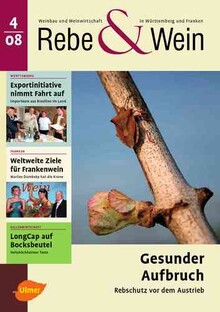 Cover Rebe & Wein 04/2008