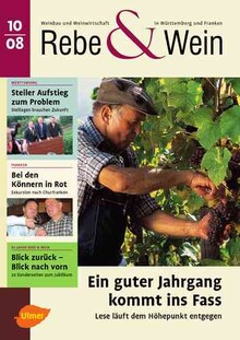 Cover Rebe & Wein 10/2008
