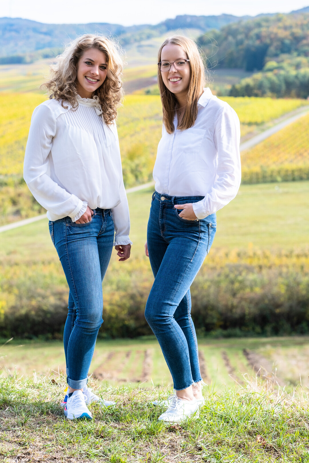 Kandidatinnen: Franziska Fischer (l.), Ellen Volzer (r.).