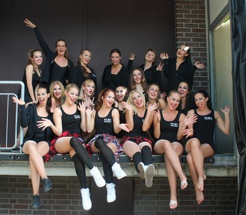 Die Sieger des Trollinger Dance Contests 2015: Die B.S.Jazz Showdancers aus Mnchingen.