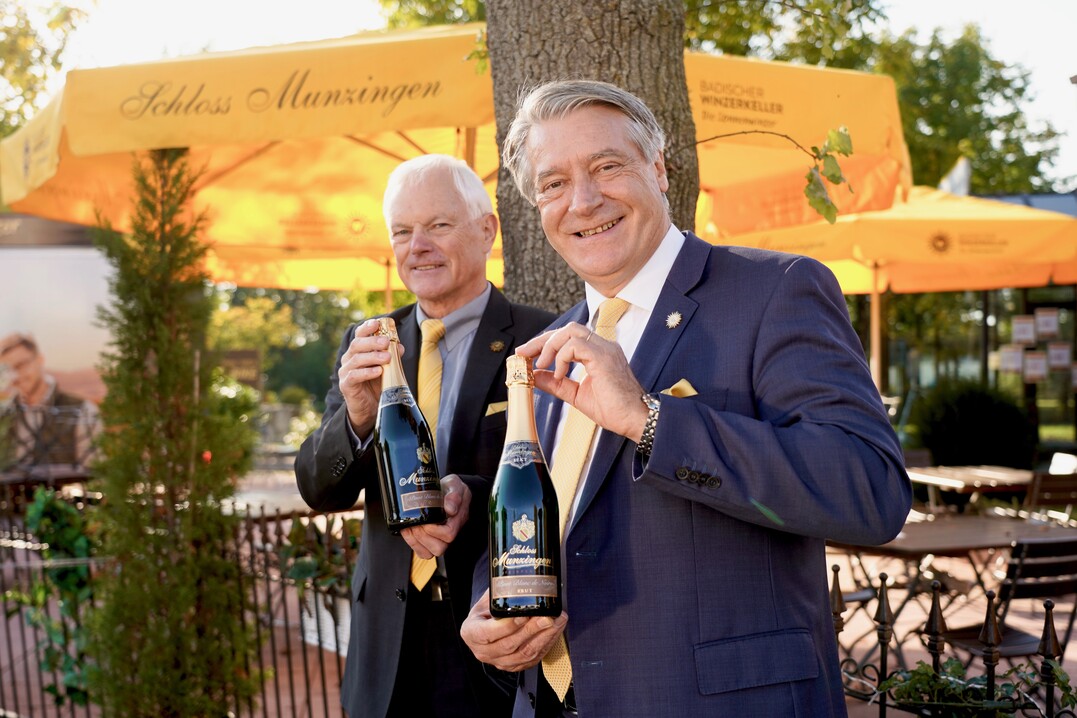 Bundesehrenpreis Sekt in Silber: Badischer Winzerkeller eG, Breisach (Baden).
