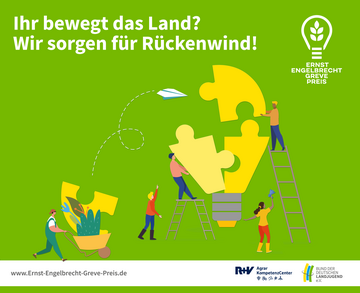 Engagement fr die Zukunft des lndlichen Raums werden durch den Ernst-Engelbrecht-Greve-Preis gesehen, gewrdigt und belohnt.