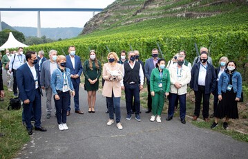 Gruppenbild der EU-Agrarminister in Winningen (Mosel).